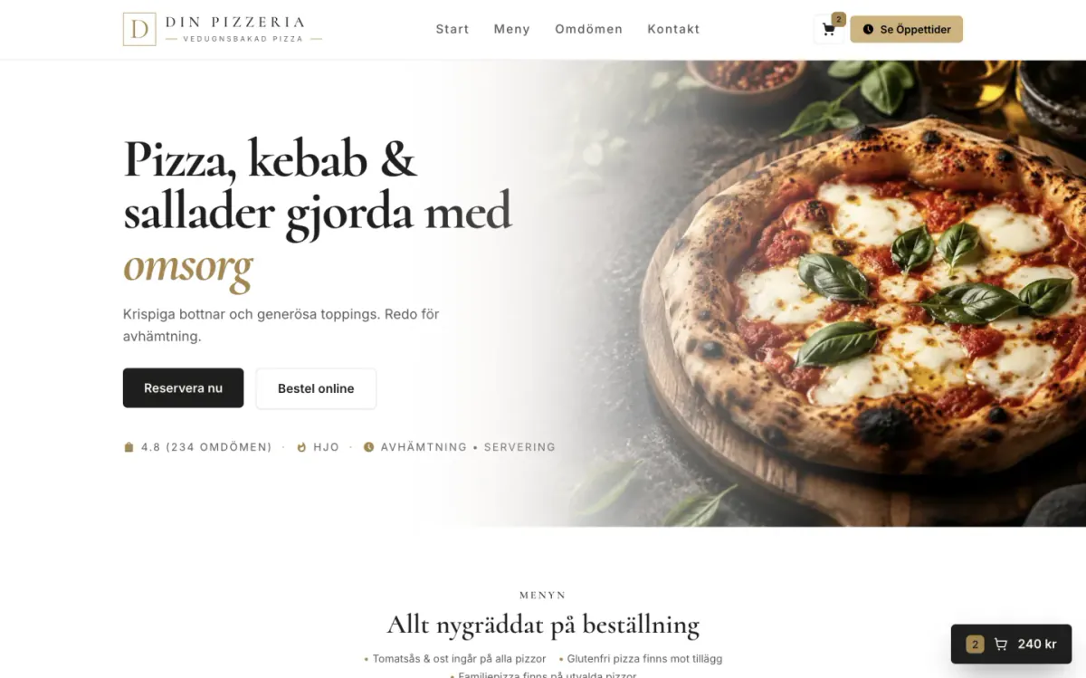 Din Pizzeria preview